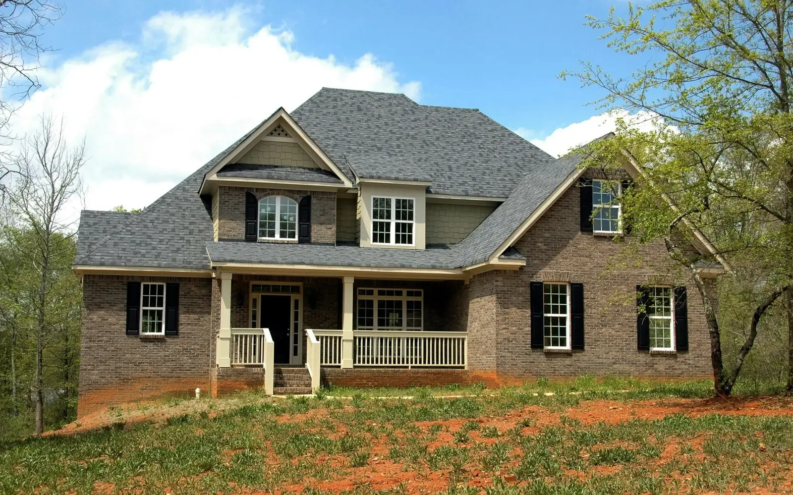 Minnesota home with a well-maintained roof and gutter system